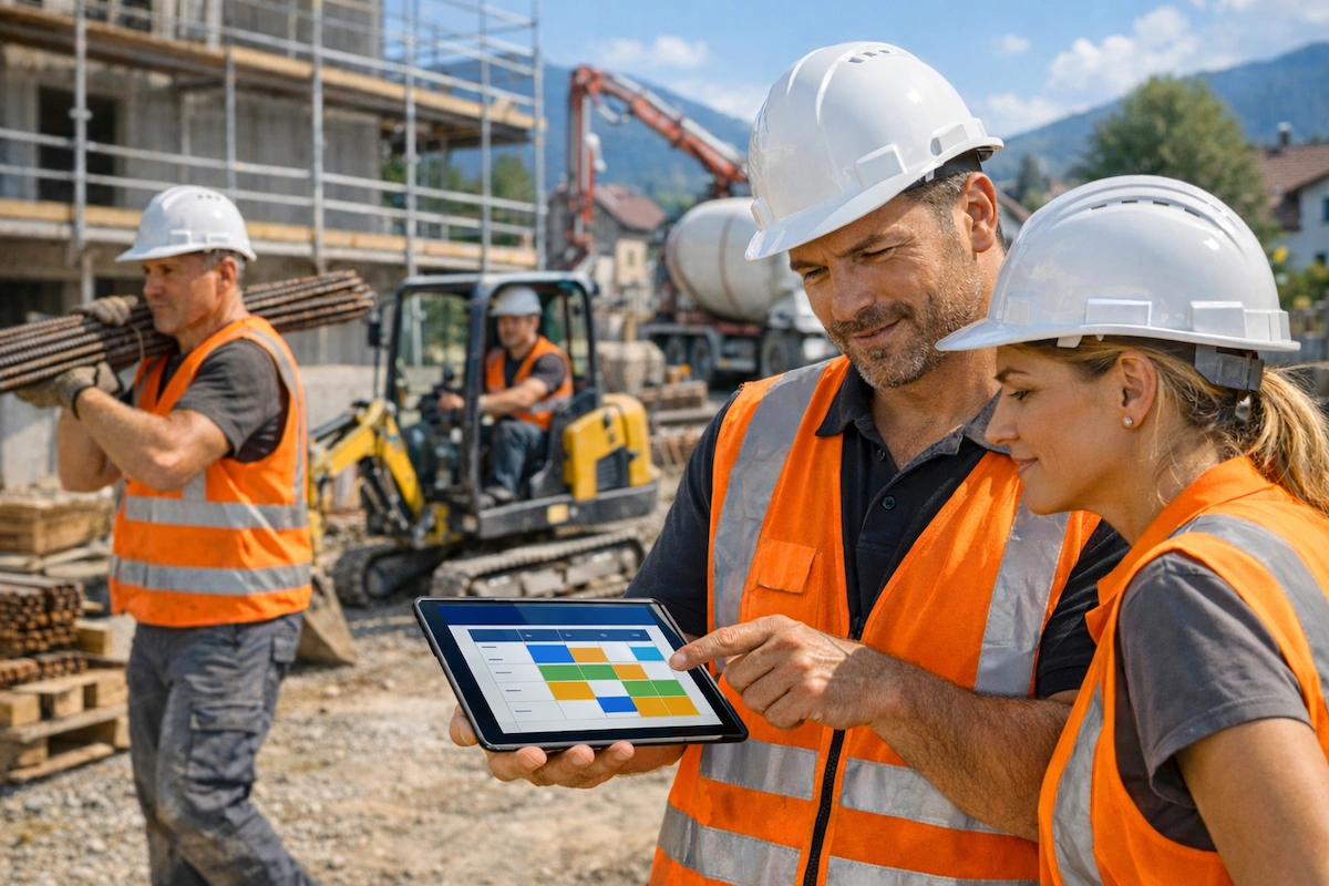 Fachkräftemangel am Bau: Fehlende Stellen und bessere Auslastung als Lösung